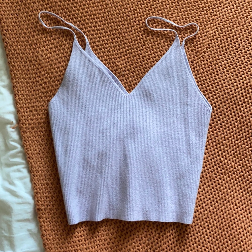 Purple tank